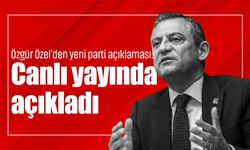 Özgür Özel'den yeni parti açıklaması: Canlı yayında açıkladı