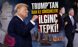 Trump'tan İran ile görüşmelere ilginç tepki!