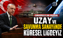 Cumhurbaşkanı Erdoğan: "Uzay ve savunma sanayiinde küresel ligdeyiz"