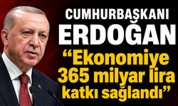 Cumhurbaşkanı Erdoğan: "Sıfır Atık Hareketi'yle ekonomiye 365 milyar lira katkı sağlandı"