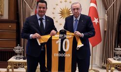 Cumhurbaşkanı Erdoğan, Külliye'de Acun Ilıcalı'yı kabul etti