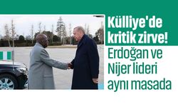 Külliye'de kritik zirve! Erdoğan ve Nijer lideri aynı masada