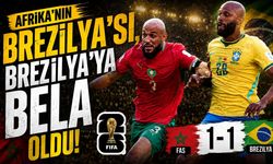 Afrika'nın Brezilya'sı Fas, Brezilya'ya bela oldu! 1-1