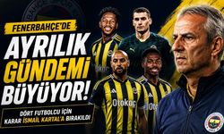 Fenerbahçe’de ayrılık gündemi büyüyor! Dört futbolcu için karar İsmail Kartal’a bırakıldı