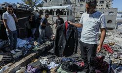 Gazze'de düğün günü damatlık yerine kefen giydi