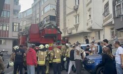 Gaziosmanpaşa'da dört katlı binada korkutan yangın