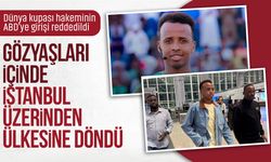 Somalili hakem ABD'den red yiyince gözyaşlarına boğuldu: İstanbul üzerinden ülkesine döndü