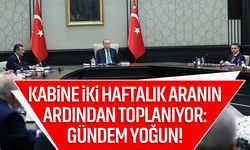 Kabine iki haftalık aranın ardından toplanıyor: Gündem yoğun!
