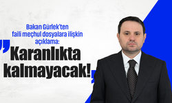 Bakan Gürlek’ten faili meçhul dosyalara ilişkin açıklama: “Karanlıkta kalmayacak!”