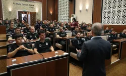 Keçiören zabıtası için prosedür eğitimi veriliyor