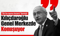 "Biz bu oyunu bozarız" demişti: Kılıçdaroğlu genel merkezde konuşuyor