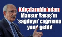 Kılıçdaroğlu'ndan Mansur Yavaş'ın 'sağduyu' çağrısına yanıt geldi!