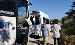 Kırşehir'de feci işçi midibüsü kazası