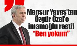 Mansur Yavaş’tan Özgür Özel’e İmamoğlu resti! “Ben yokum”