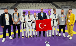 Milli taekwondocular Avrupa'da madalyaları topladı!
