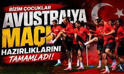 A Milli Takımımız Avustralya maçı hazırlıklarını tamamlandı