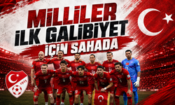 Milliler ilk galibiyet için sahada