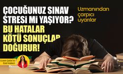 Sınav stresi derin yaralar açmasın! Aileler dikkat: Uzmandan kritik uyarılar