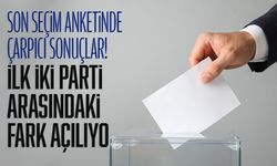 Son seçim anketinde çarpıcı sonuçlar!