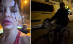 Spor sonrası evine yürüyen kadın, kendisini takip eden şahsa saldırdı! O anlar kamerada