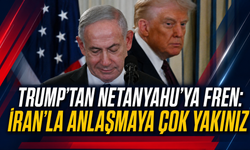 Trump'tan Netanyahu'ya fren: "İran'la anlaşmaya çok yakınız"