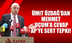 Ümit Özdağ’dan Mehmet Uçum’a cevap, Avrupa Parlemantosu’na sert tepki!