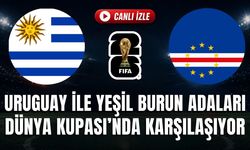 Uruguay - Yeşil Burun Adaları MAÇI CANLI İZLE | 2026 FIFA Dünya Kupası