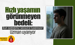 Hızlı yaşamın görünmeyen bedeli: Ruh sağlığımız sessizce tükeniyor! Uzman uyarıyor