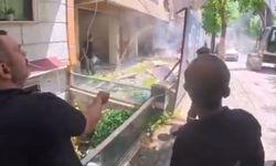 Bir vatandaşın, yangına müdahalesi gündem oldu