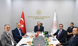 Vali Canbolat'ın başkentte kurum ziyaretleri devam ediyor