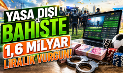 3 ilde dev operasyon: Yasa dışı bahiste 1,6 milyar liralık vurgun