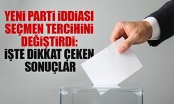 Yeni parti iddiası seçmen tercihini değiştirdi: İşte dikkat çeken sonuçlar