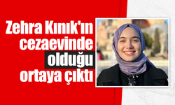 Eski Kızılay Başkanı'nın kızı Zehra Kınık'ın cezaevinde olduğu ortaya çıktı!