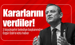 Kararlarını verdiler! 3 büyükşehir belediye başkanından Özgür Özel'e kötü haber