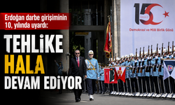 Cumhurbaşkanı Erdoğan darbe girişiminin 10. yılında uyardı: Tehlike hala devam ediyor
