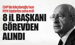 CHP'de 8 il başkanı daha görevden alındı