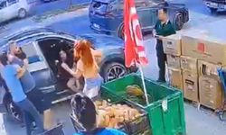 Sokak ortasında sevgilisini darbedip, onu kurtaran kadına da saldırdı!