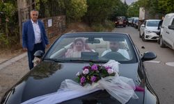 Gelinlik giyme hayali kuran Merve için temsili düğün