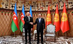 Issık Göl’de kritik buluşma: Aliyev ile Caparov Issık Göl’de bir araya geldi!