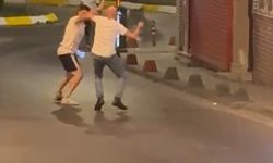 Silivri'de bıçaklı ve sopalı kavga kamerada!