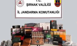 Şırnak'ta kaçak ürün operasyonu: Piyasa değeri 16,7 milyon lirayı buluyor