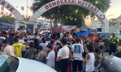 Festival, izdihama döndü: Kiraz kapabilmek için kıyasıya yarıştılar!