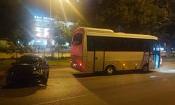 Isparta'da alkollü sürücünün korkutan kazası
