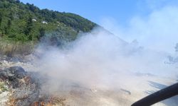 Zonguldak'taki çöplük yangını korkuttu