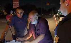 Alkol alıp polisi peşine taktı