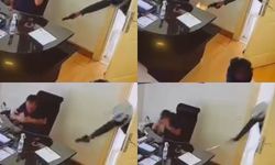 Tatil sitesi yönetim kurulu başkanına silahlı saldırı: O anlar kameralarda