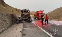 Erzincan-Sivas karayolunda facia ucuz atlatıldı