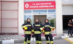 Bolu Belediyesi'nde bir ilk: Kadın itfaiye erleri görevde