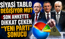 Siyasi tablo değişiyor mu? Son ankette dikkat çeken "Yeni Parti" sonucu