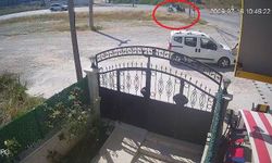 Yalova'da karı kocanın öldüğü kaza anı saniye saniye kameraya yansıdı!